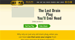 Desktop Screenshot of goldplug.com